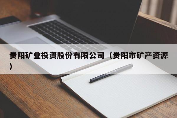 贵阳矿业投资股份有限公司（贵阳市矿产资源）