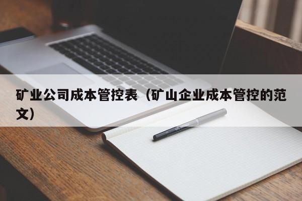 矿业公司成本管控表（矿山企业成本管控的范文）