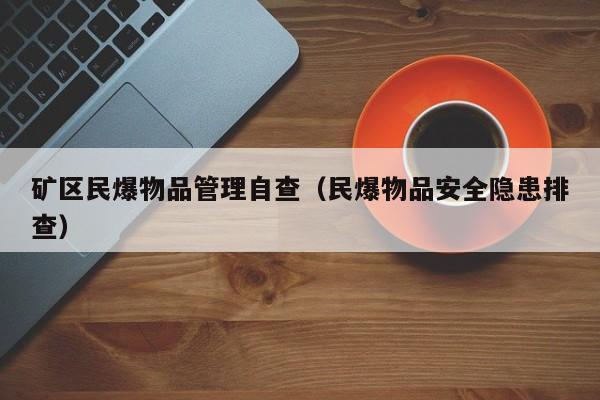 矿区民爆物品管理自查（民爆物品安全隐患排查）